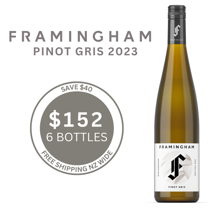 2023 Framingham Pinot Gris - Case of Six - Save $40