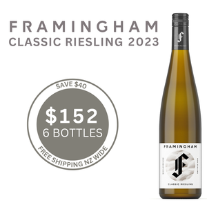 2023 Framingham Classic Riesling - Case of Six - Save $40