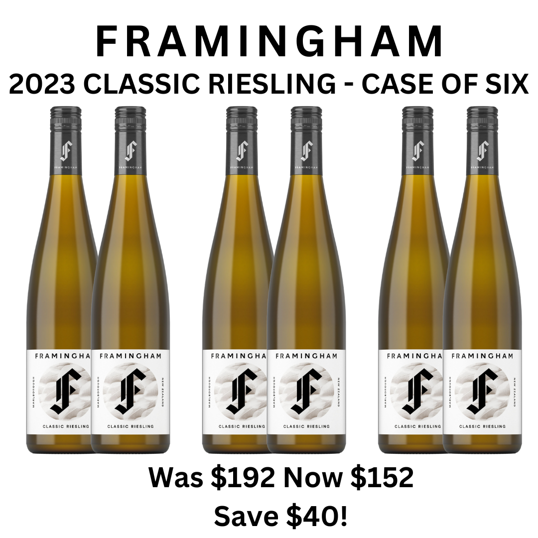 2023 Framingham Classic Riesling - Case of Six - Save $40